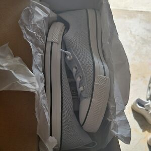 Converse Baby Blue Knit Sneakers